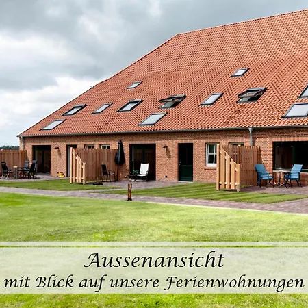Freia - Gulfhof Nahe Greetsiel Mit Sauna, Garten & 3 Schlafzimmern Apartament