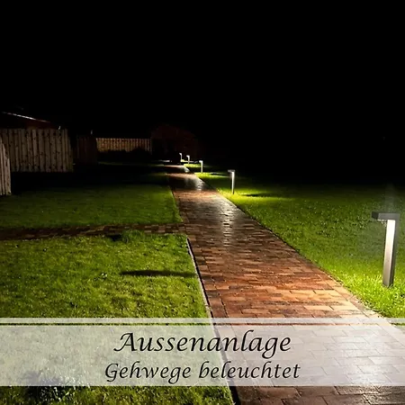 Apartament Freia - Gulfhof Nahe Greetsiel Mit Sauna, Garten & 3 Schlafzimmern Krummhörn