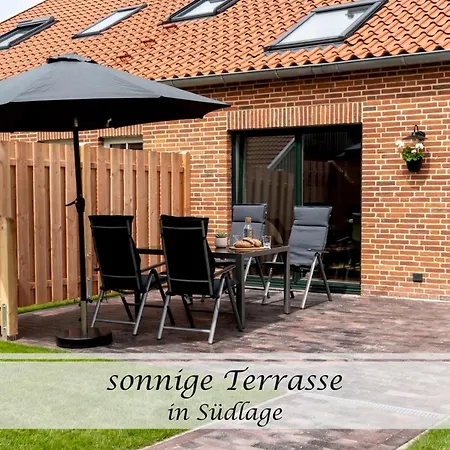 Freia - Gulfhof Nahe Greetsiel Mit Sauna, Garten & 3 Schlafzimmern Lejlighed *