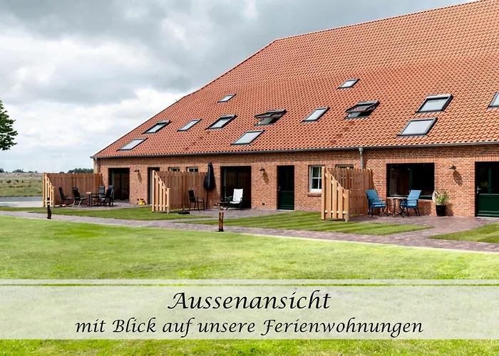 Freia - Gulfhof Nahe Greetsiel Mit Sauna, Garten & 3 Schlafzimmern Apartament