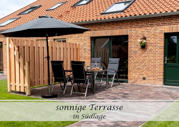 Freia - Gulfhof Nahe Greetsiel Mit Sauna, Garten & 3 Schlafzimmern Apartament *